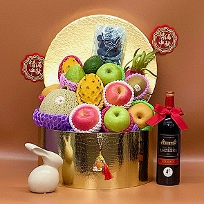 MA631W 中秋快樂醇厚果籃